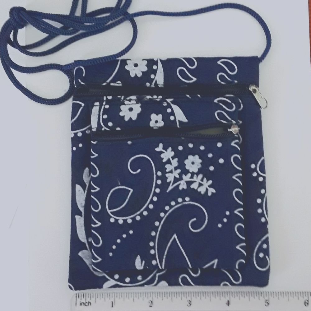 Small Boho Shoulder Wallet / Cell Phone Bag - New